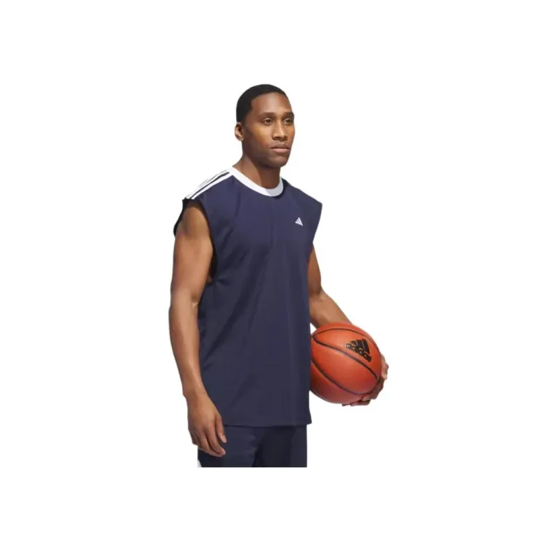 Adidas Basketball Jersey Men's Ink Blue-2