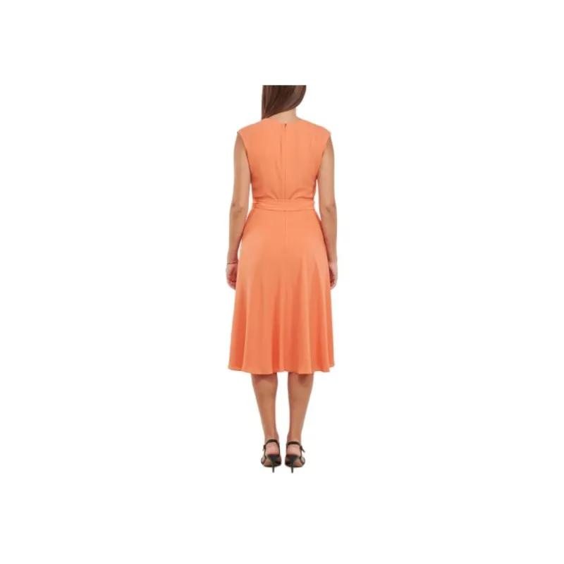 Polo Ralph Lauren Sleeveless Dress Women's Orange-2
