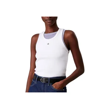 Calvin Klein Logo embroidered Tank Top