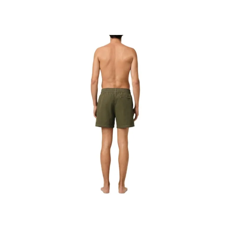 Ami Paris Logo Embroidered Beach Shorts-2