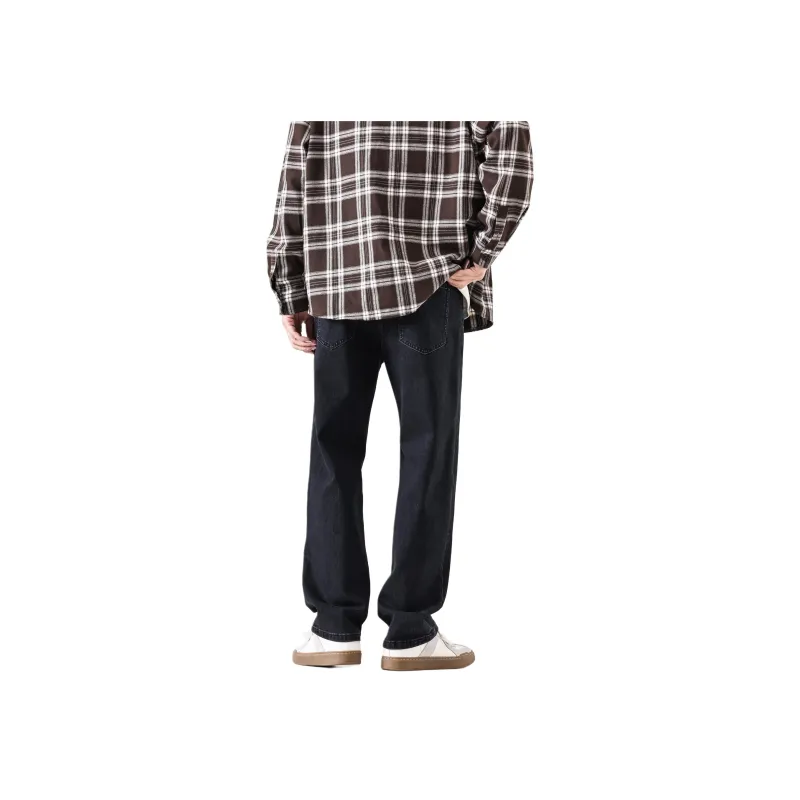 FAIRWHALE Jeans Unisex Denim Black-4