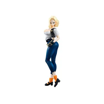 MegaHouse Android 18 Dragon Ball Z Artificial Human Size 18 Ver.ii Scale Figures 20cm
