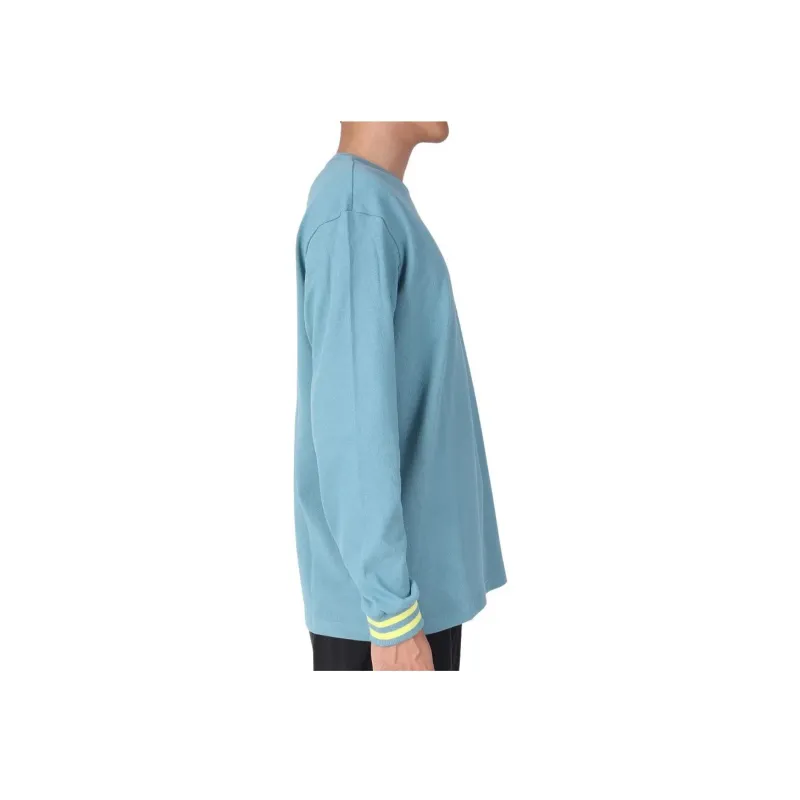 PUMA T Shirts Men Turquoises-4