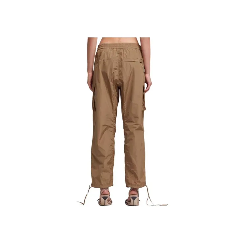 MSGM Wide Leg Drawstring Cargo Trousers-2
