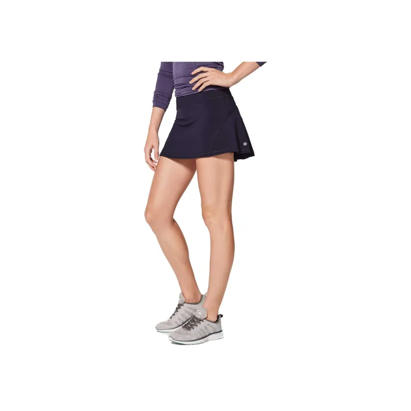 Lululemon Circuit Breaker Casual Short Skirts Women's Dark Blue-0