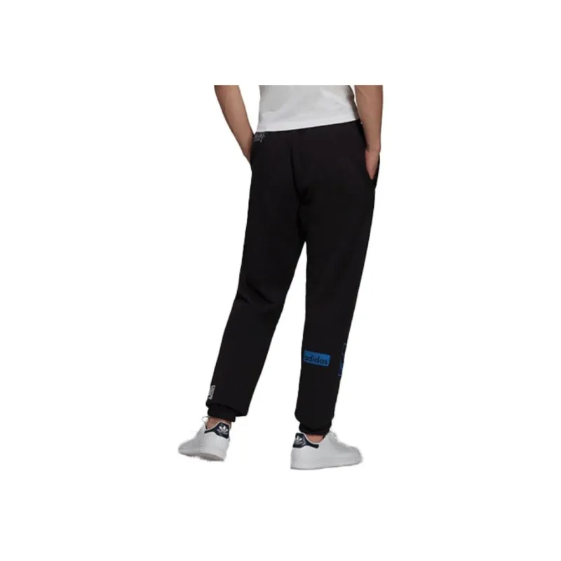 Adidas Originals GRAPHICS COMMON MEMORY Knitted Sweatpants Men Black-3