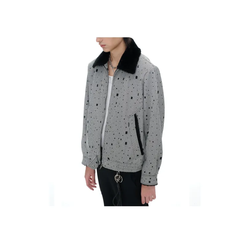 TERRA INCOGNITA Jackets Coats Unisex Houndstooth Dove-2