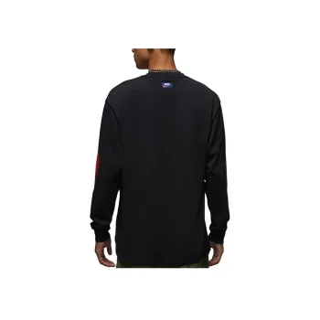 Jordan T-Shirt Men's Black/Pepper Red