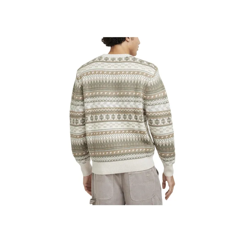 Nike Life Men's Fair Isle Swoosh Sweater-1