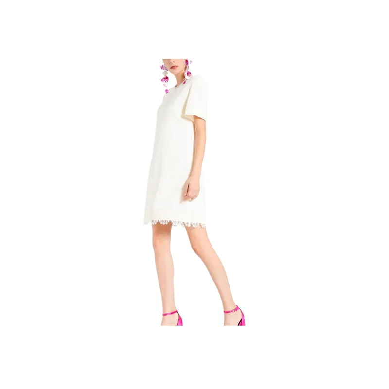 BESIONIA SS24 Short Sleeved Dresses Women's Ecru-1