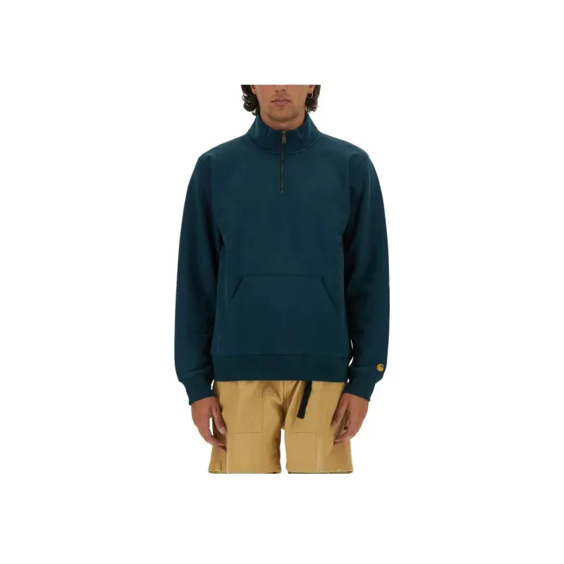 Carhartt WIP Chase Neck Zip Sweatshirt-3