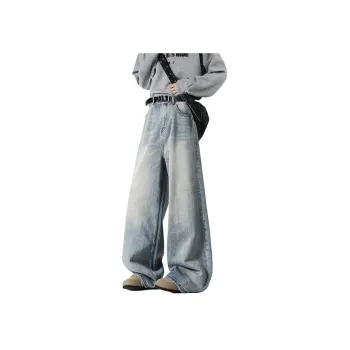 ROOMBOSE Jeans Unisex Washable Blue