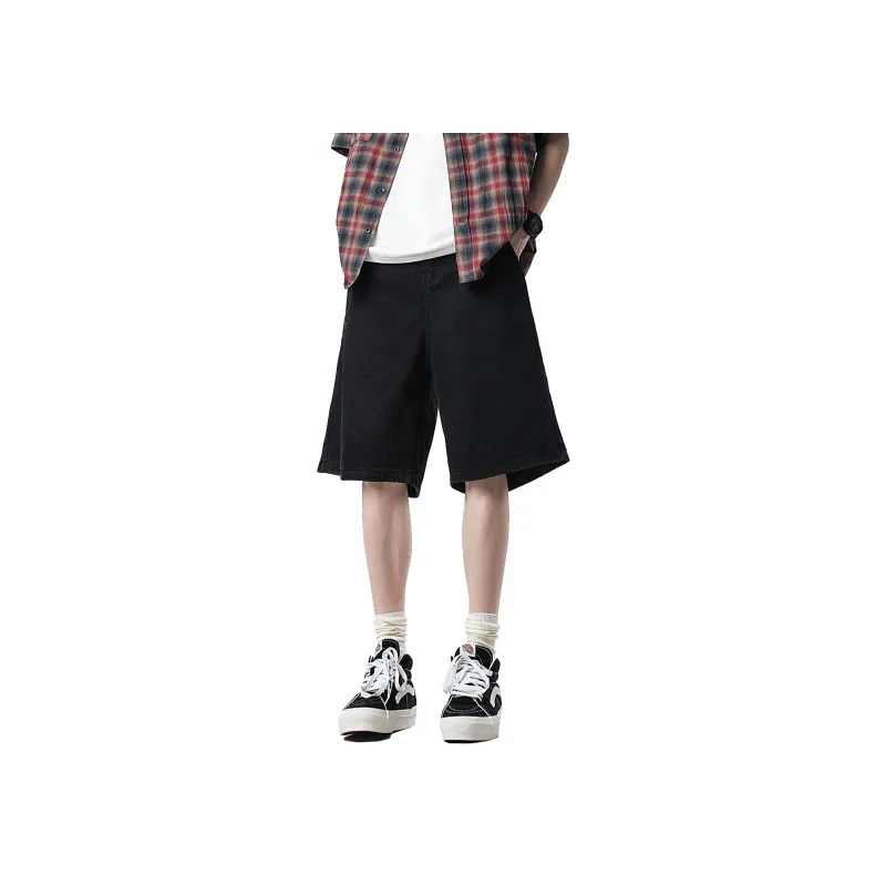 ALang Studio Denim Shorts Unisex-15