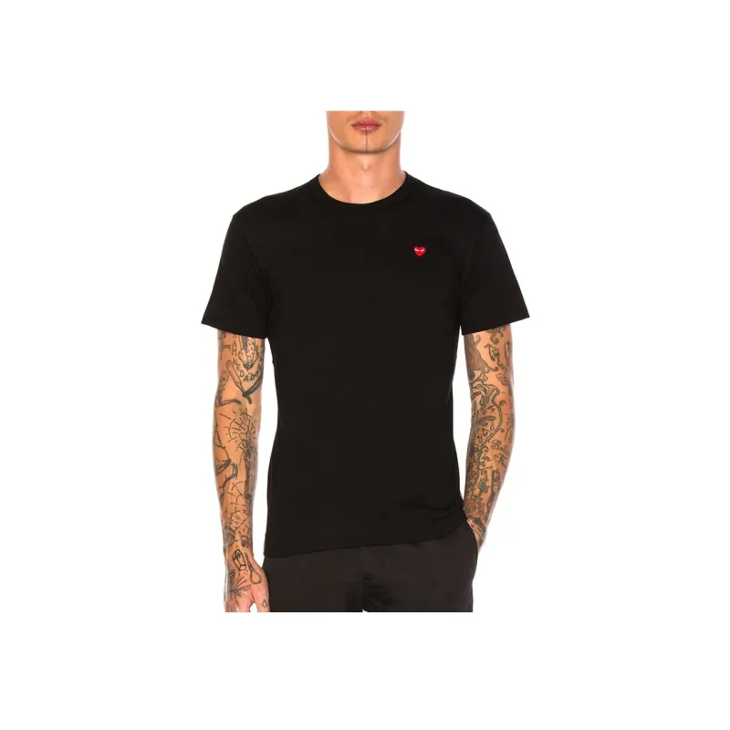 CDG Play Small Heart T Shirt-3