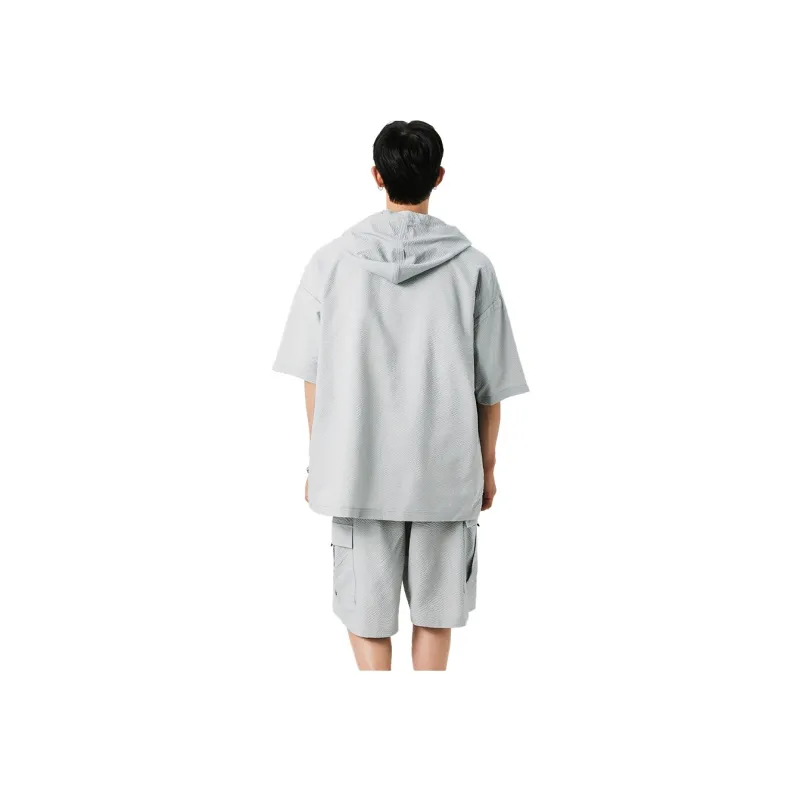 EMINU Casual Sportswear Unisex Black Top+Pants-1