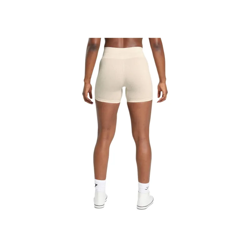 GYMSHARK ADAPT FECK Sports Shorts Women's Coconut White-1
