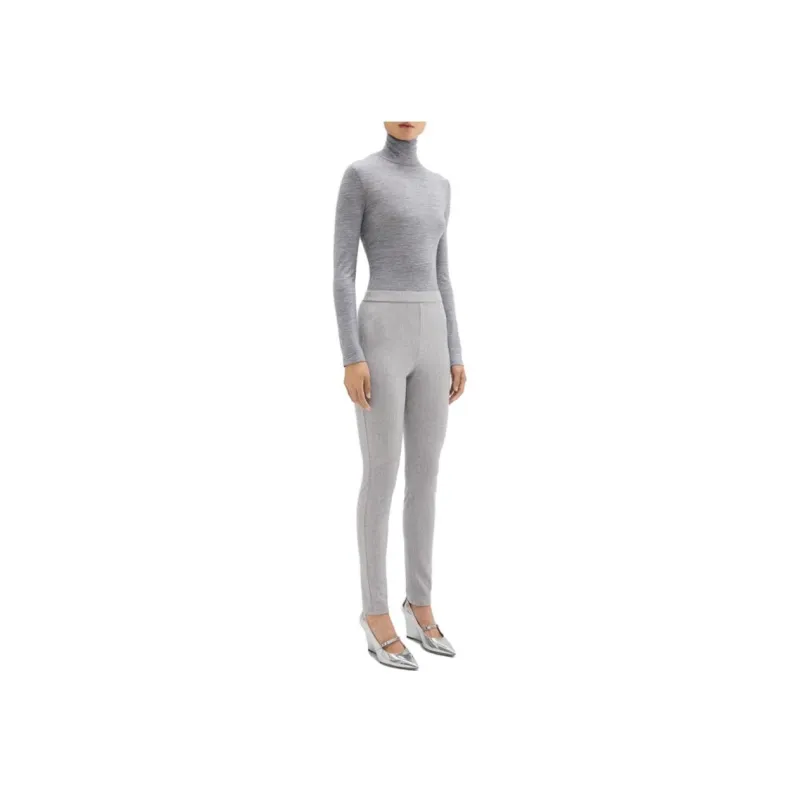 THEORY Casual Pants Women's Gray-2