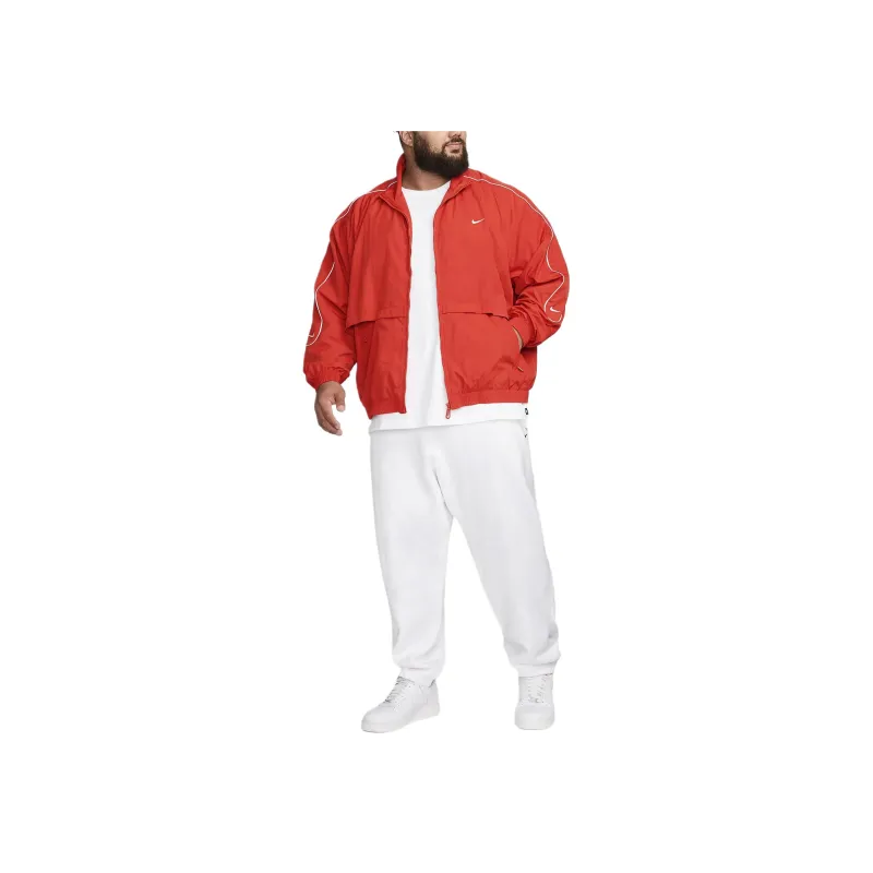 Nike x SOLO Swoosh Jackets Coats Men's Orange-2