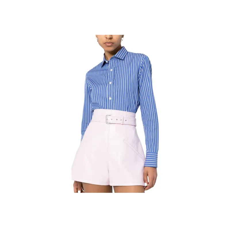 PHILOSOPHY DI LORENZO SERAFINI Belted Structured Shorts-4