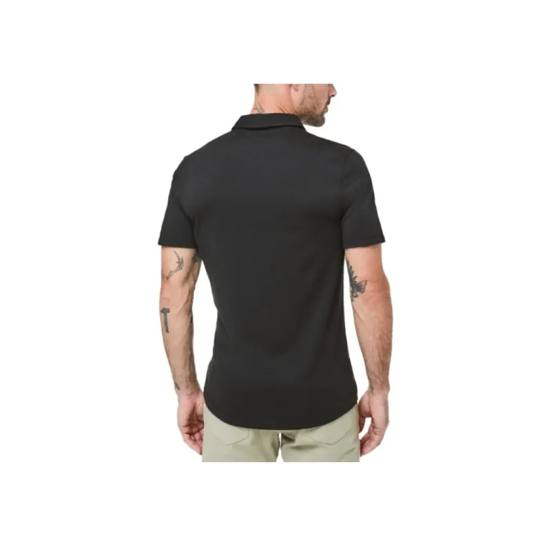 Lululemon Evolution Polo Shirts Men Black-2