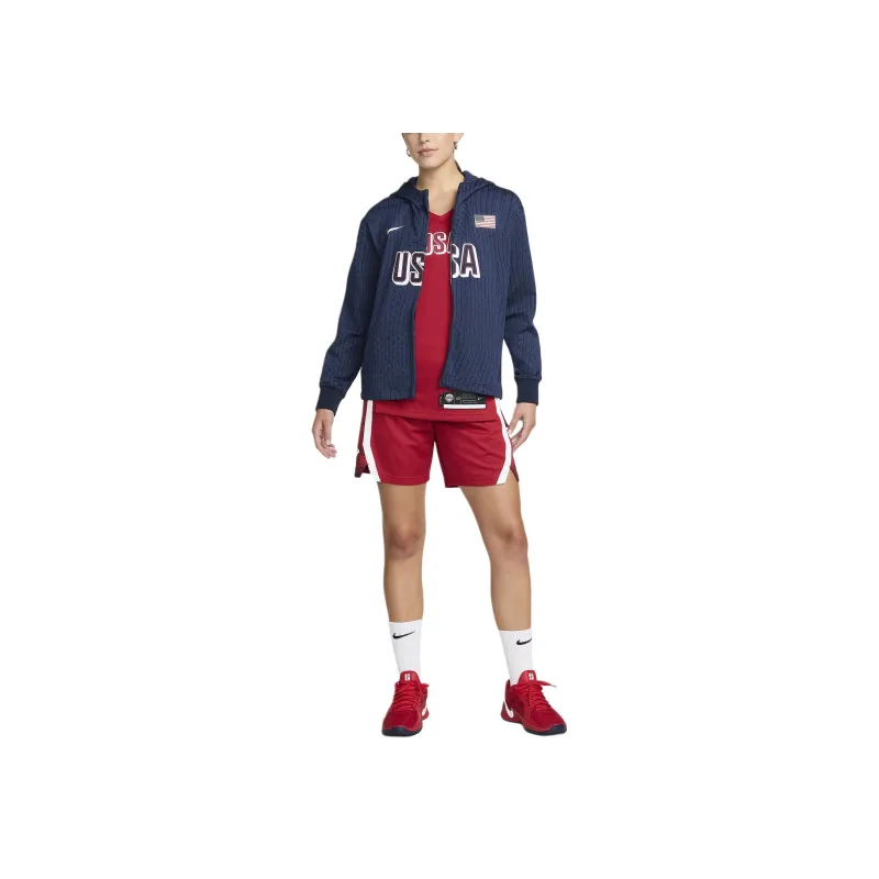 Nike Usa Women's Nike Dri FIT Adv Basketball Game Jacket-2
