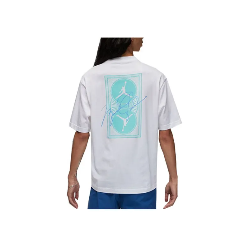 Jordan 85 T Shirts Men White-3