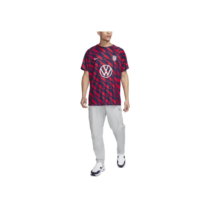 Nike USA Soccer Team Olympic Series U.S. Academy Pro T-Shirt Men's Speed Red-2
