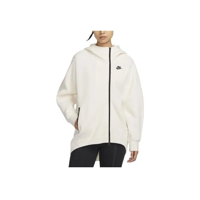 Nike Sportswear Tech Fleece Women's Oversized Full Zip Hoodie Cape-0