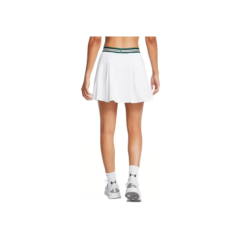 Under Armour Storm FW24 Casual Short Skirts Women's Moat Green/White Quartz-3
