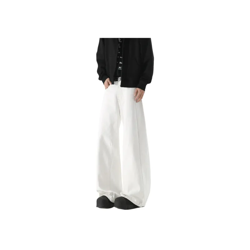 PANDA ADEVIL Jeans Unisex White-0