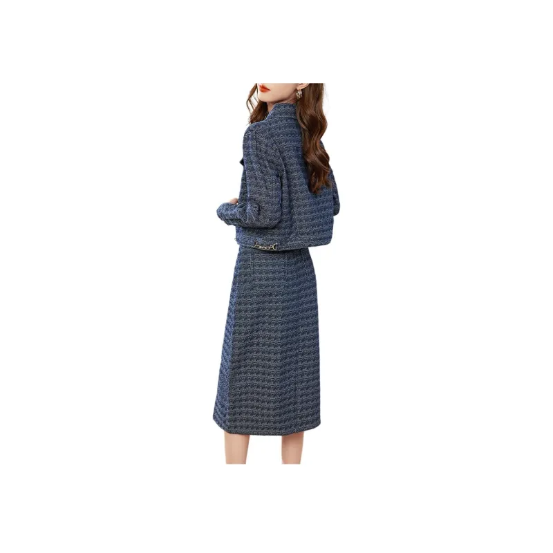 XWI Skirt Set Women's Denim Blue-2