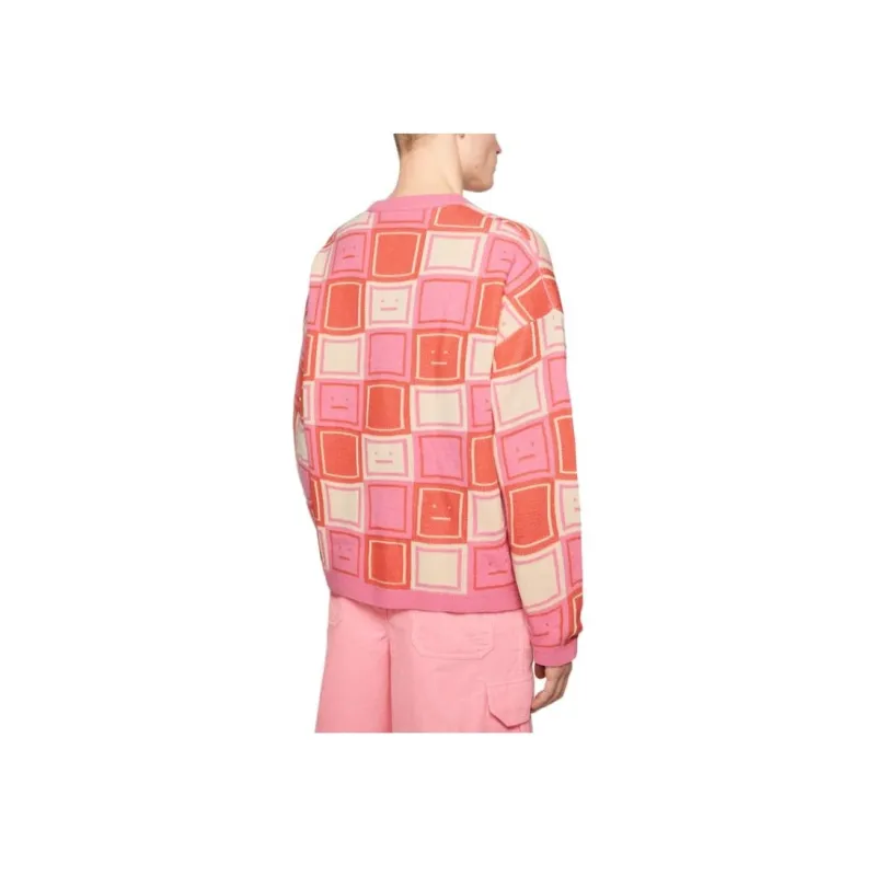 Acne Studios Logo Jacquard Crewneck Jumper-2