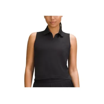 Lululemon Swiftly Tech Sleeveless Polo Shirt Colour Tip Polo Shirt Women's