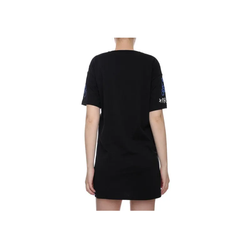 PUMA ESS Short Sleeved Dresses Women's Black-5