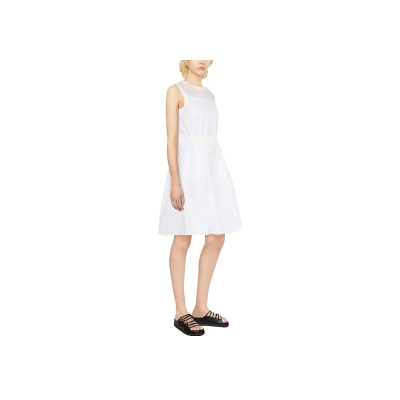 Moncler Mesh-panelled Minidress-2