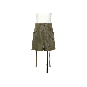 Sacai SS24 Casual Shorts Men's Olive