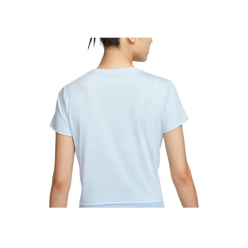 Nike Dri Fit Regular T Shirt Women's 423 Purple Blue/Black-1