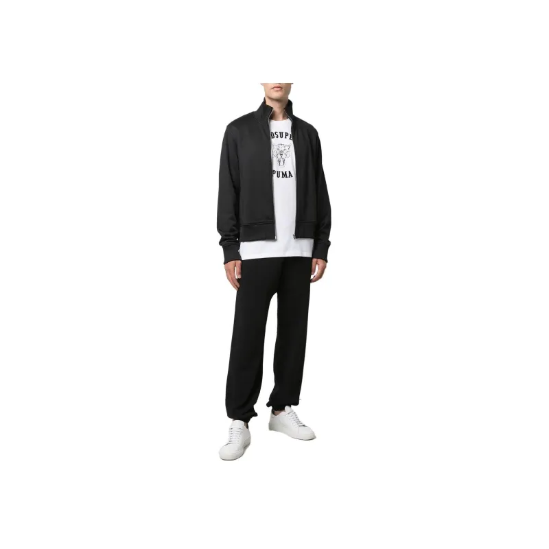 PUMA T Shirts Men White-3