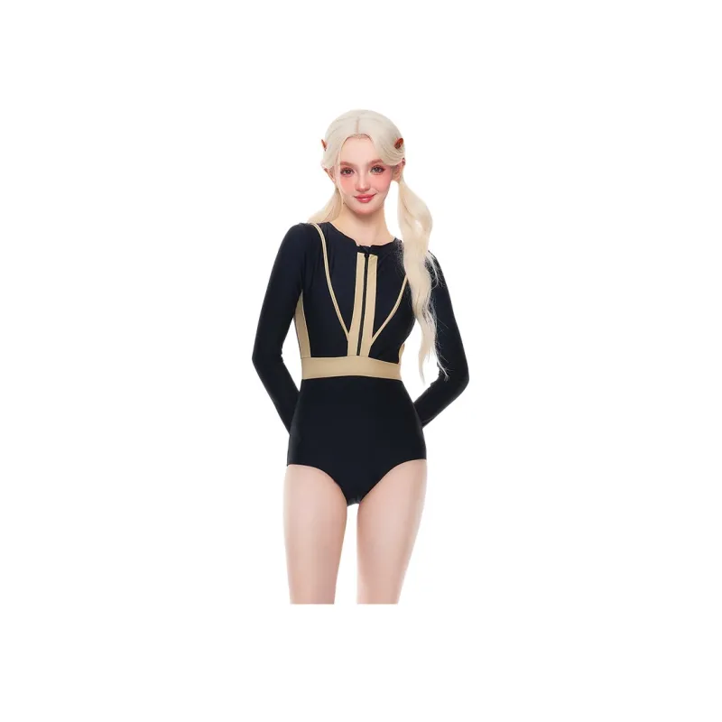 CHARM PICK One piece Swimsuit Women's Black-2