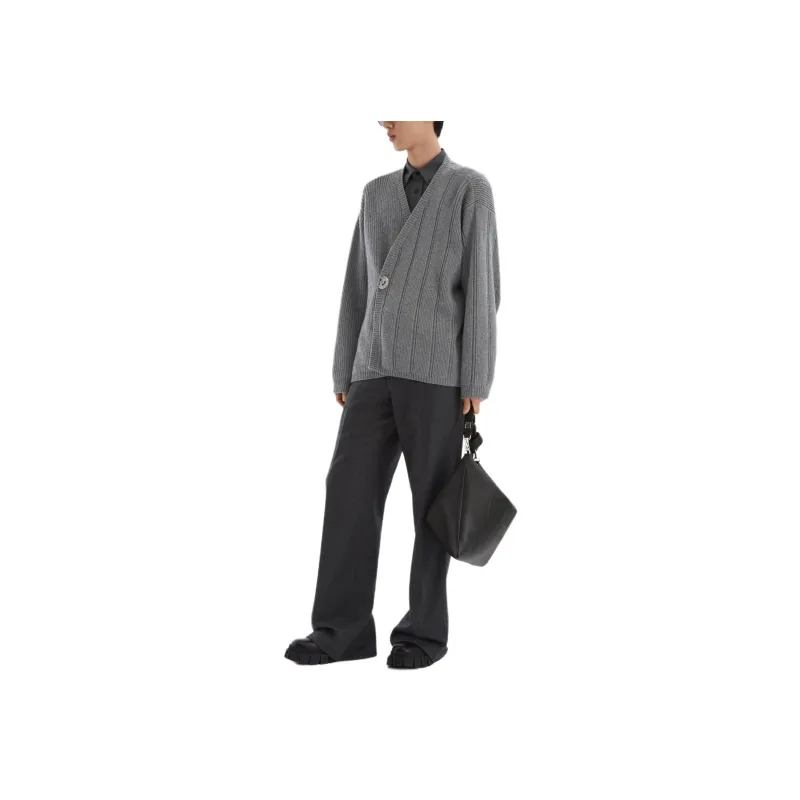 FENDI Open Front Knitted Cardigan-2