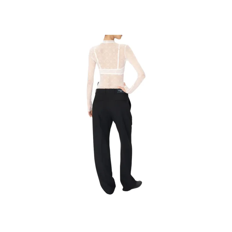 Marine Serre Semi sheer Top-2
