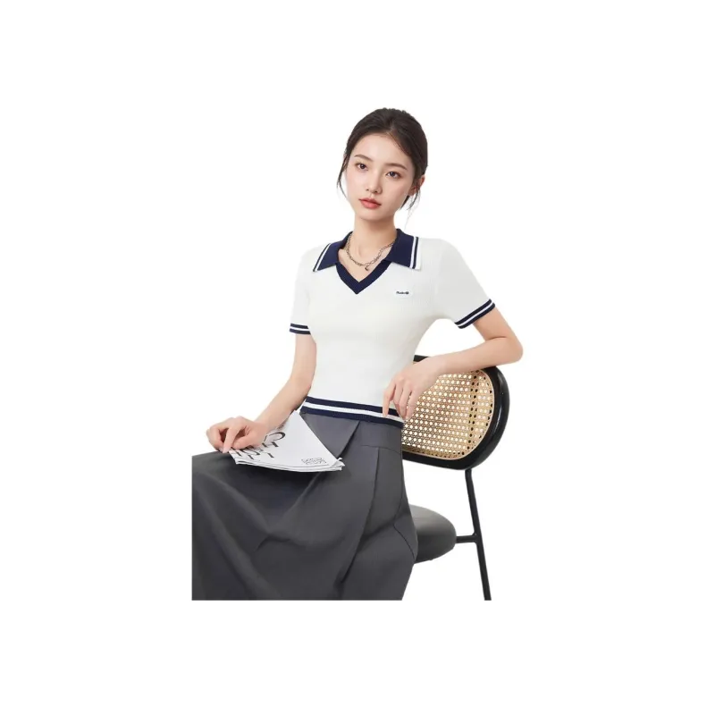 Love to serve Knitwear Women's White-2