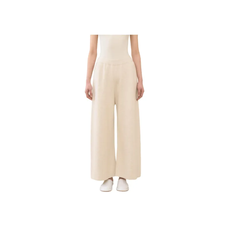 Lauren Manoogian DOUBLE KNIT PANTS Casual Pants Women's HESSIAN/Natural-1