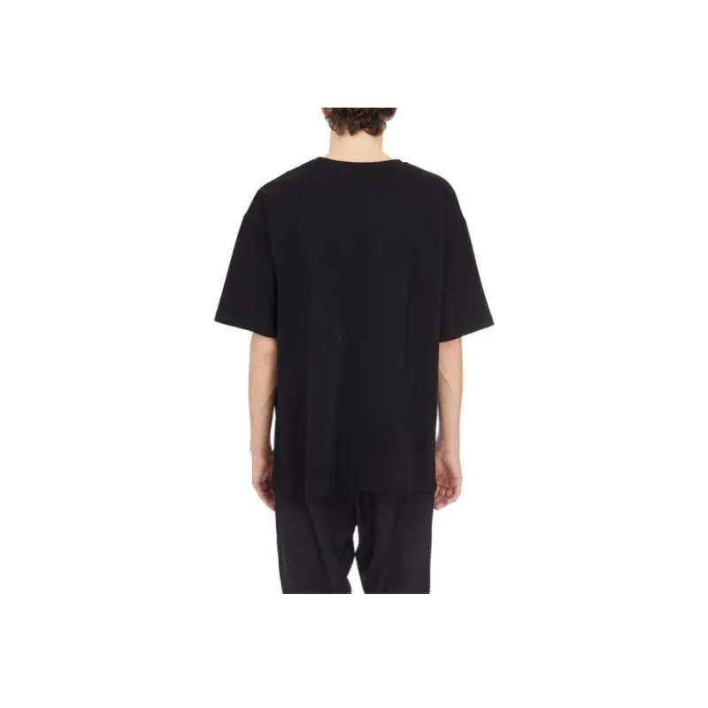 ISABEL BENENATO Raw cut Hem Cotton T shirt-0