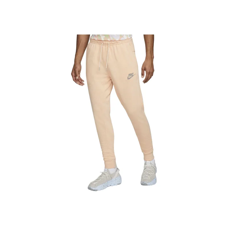 Nike Sportswear Knitted Sports Pants Men's White Agate/White-0