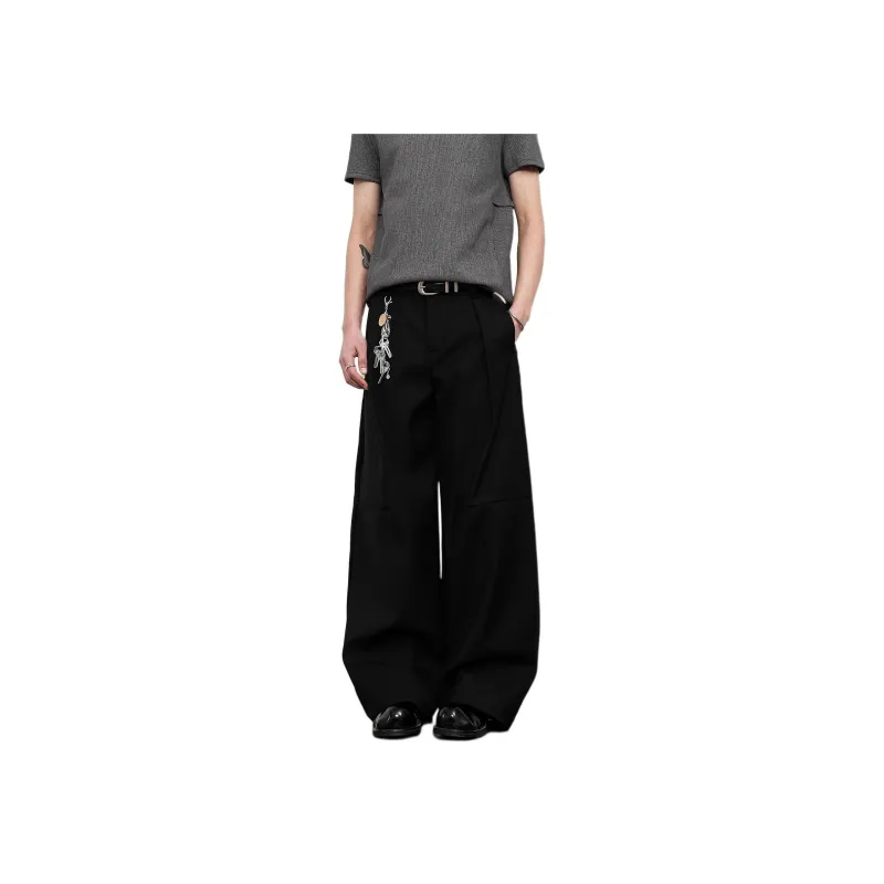 NEVER RULE Suit Trousers Unisex-0
