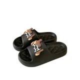 Black Fun Cow Print Puppy