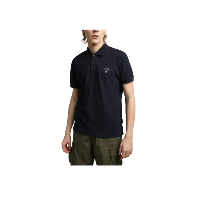 Napapijri Polo Shirt Men's Marine Blue-3