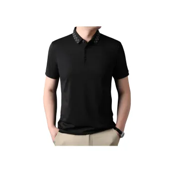 PIERRE CARDIN Polo Shirt Men's Black