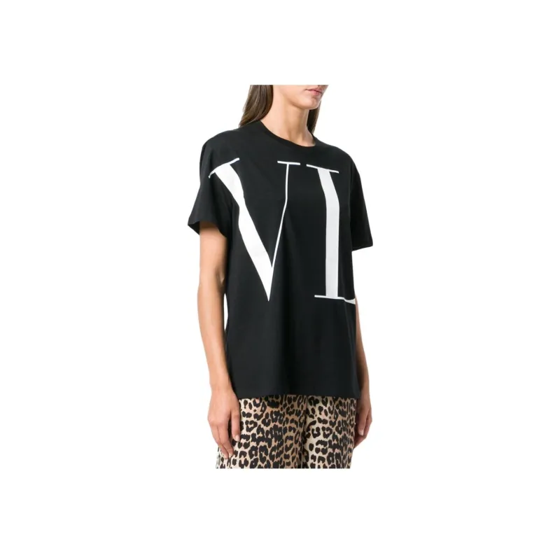Valentino T Shirt Women's Black-3